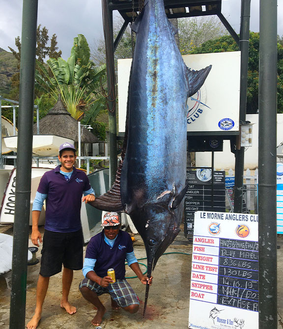 Big game fishing à Maurice avec Mao Fishing